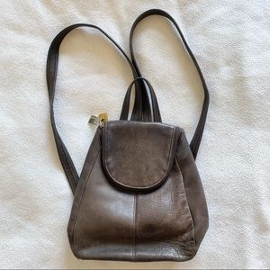 Tignanello vintage brown leather book bag (so soft!)